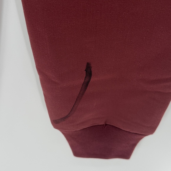 Figs Women's High Waisted Zamora Scrub Pants Jogger - Maroon - XXS - NWT - Picture 10 of 11